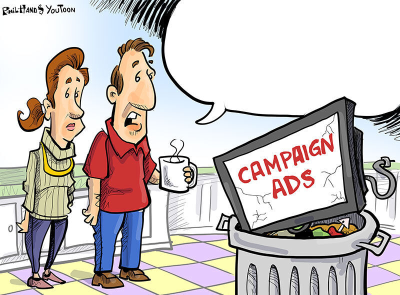 TV gets trashed in this week's You Toon caption contest TV gets trashed in this week's You Toon caption contest