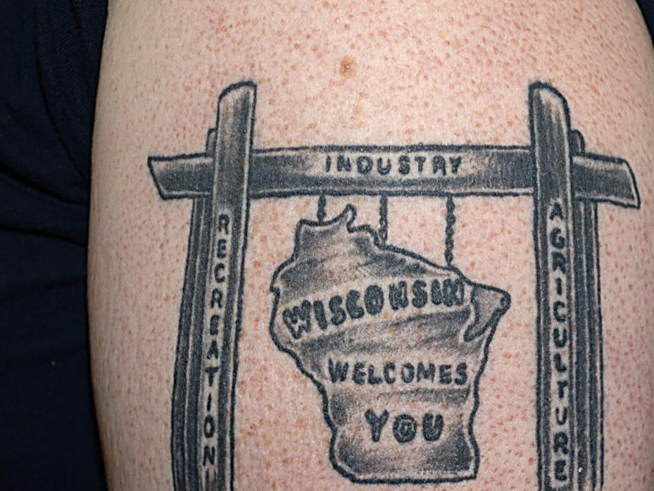 Wisconskin State Pride Written In Permanent Ink Local News Madison Com