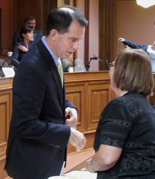 Gov. Scott Walker civil service critique