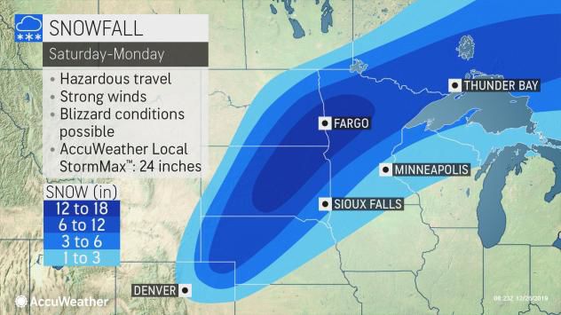 Another Big Snowstorm Predicted To Hammer Areas North And West Of Southern Wisconsin Weather Madison Com