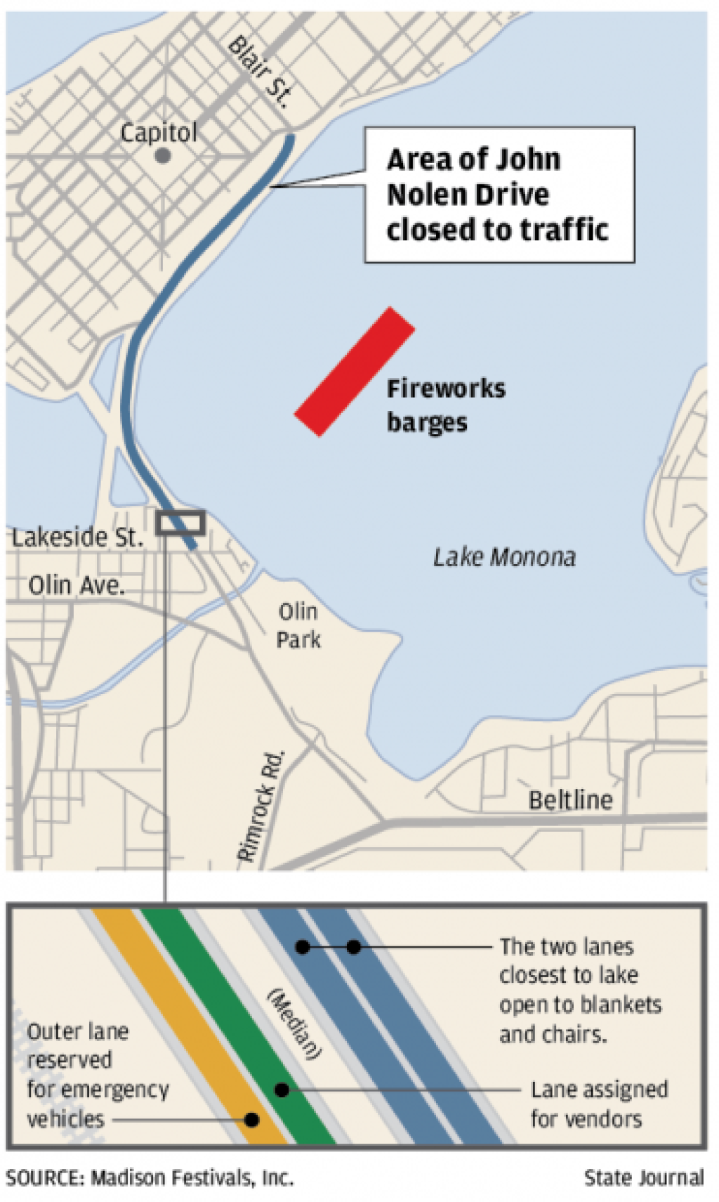 Rhythm Booms Fireworks Display To Move To Downtown Madison Local Government Madison Com