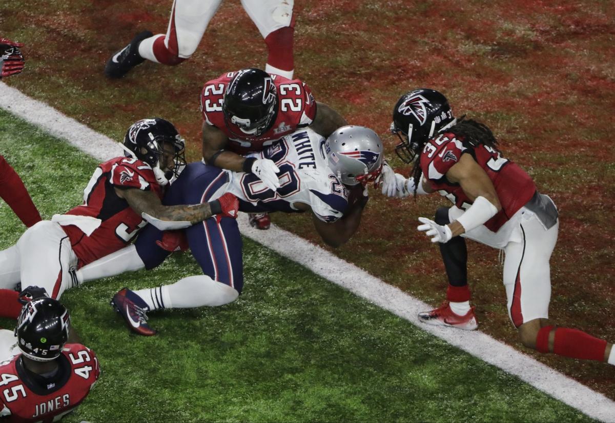 APTOPIX Patriots Falcons Super Bowl Football
