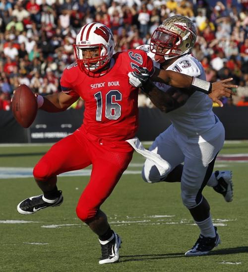 Senior Bowl Wilson Throws Td In North S Win College Football Madison Com