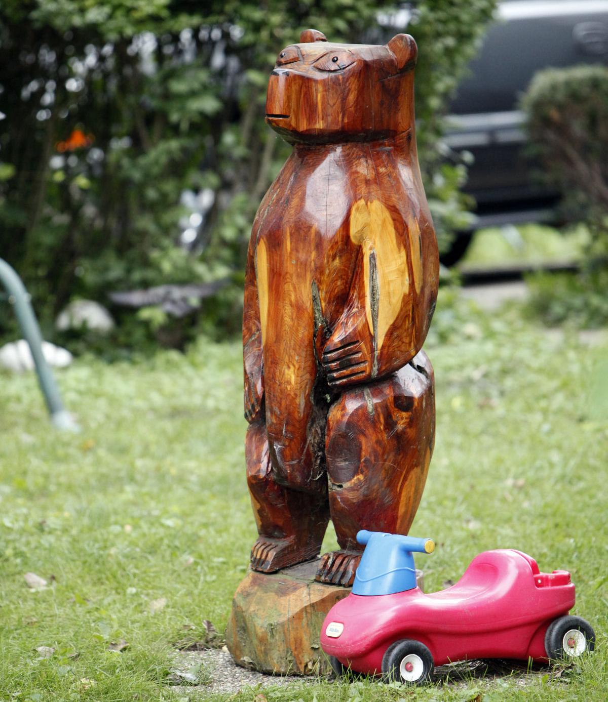 Photos Carved wood lawn art Local News