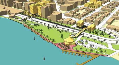 downtown plan law park rendering 7/16/12