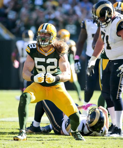 Packers Tackles, sacks eluding Clay Matthews in last 2 Packers Tackles, sacks eluding Clay Matthews in last 2