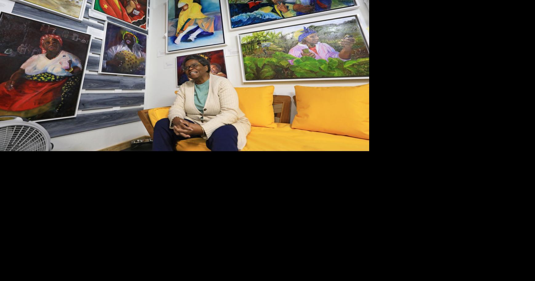 Artist's roots in Trinidad bring vibrancy to paintings of humanity’s ...