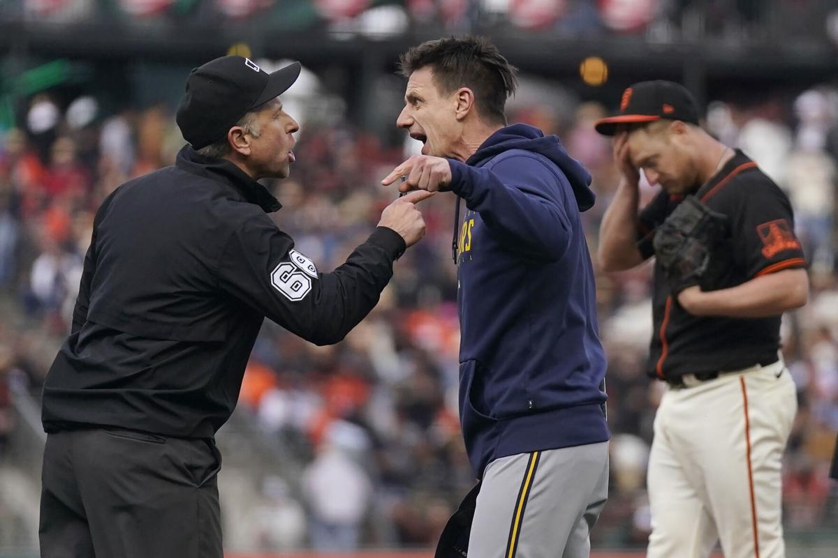 Brewers manager Craig Counsell's contract is on management's agenda