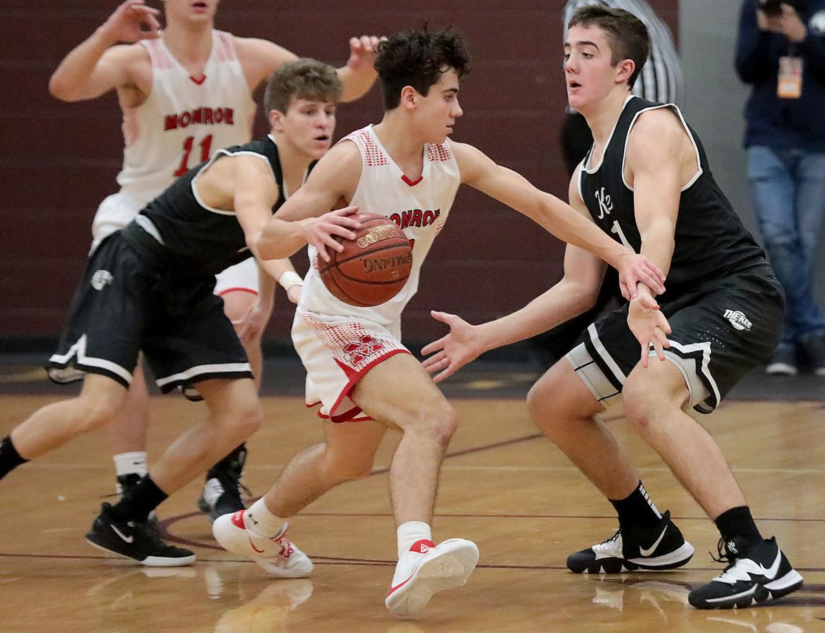 Prep Boys Basketball Monroe Rallies Past Waunakee In Badger