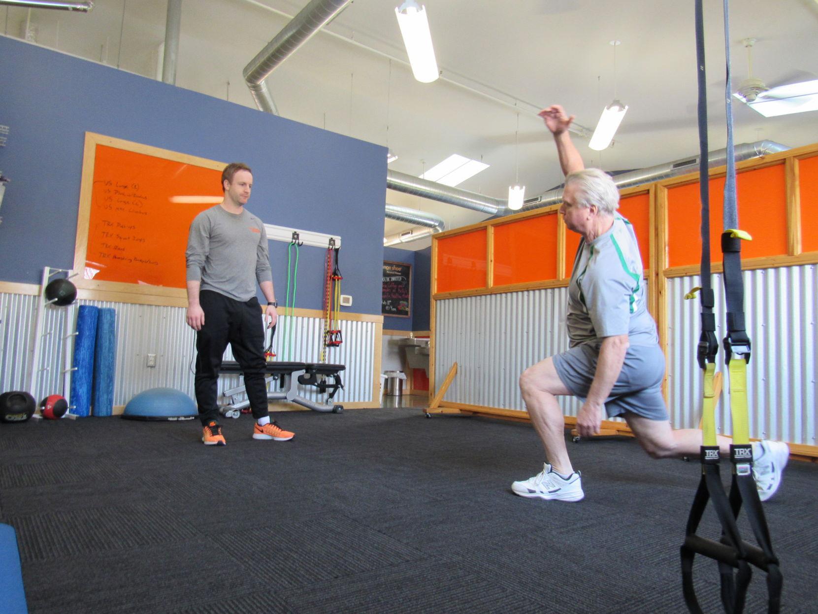 Orange Shoe Personal Fitness On A Path For Growth Business News Madison Com
