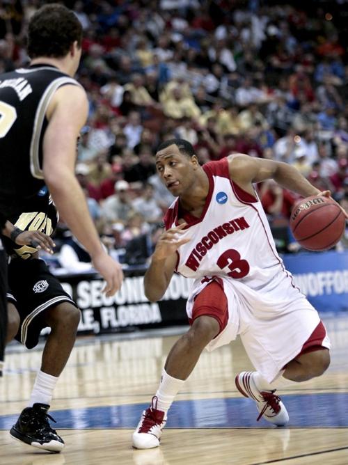 Trevon Hughes Noah Dahlman Jamar Diggs Uw Men S Basketball Vs