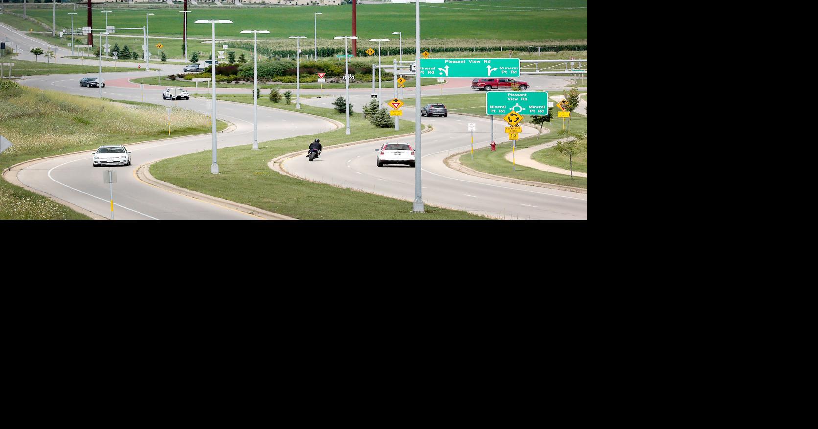 Roundabout on Madison's Far West Side has become a crash magnet