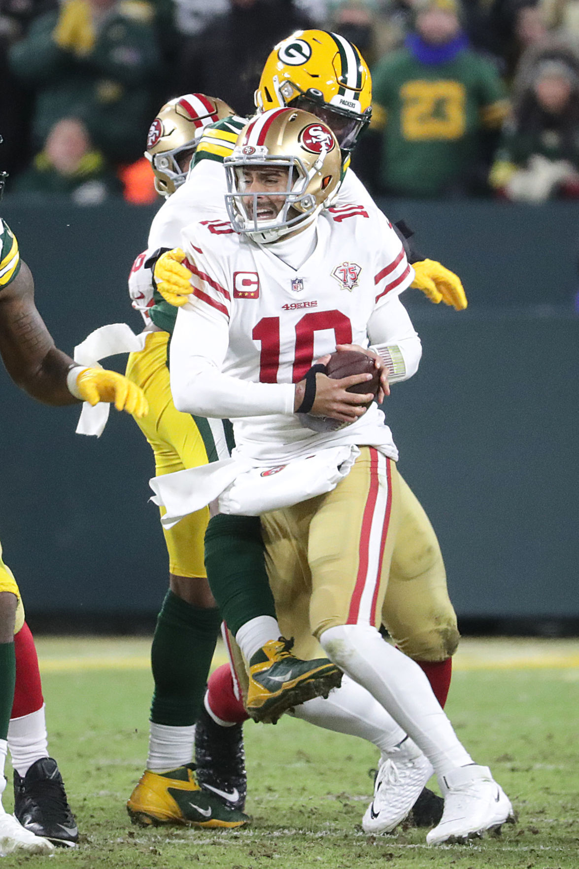 49ers vs. Packers live updates: Niners stun Green Bay in NFC Divisional  game; Aaron Rodgers discusses uncertain Green Bay future - The Athletic