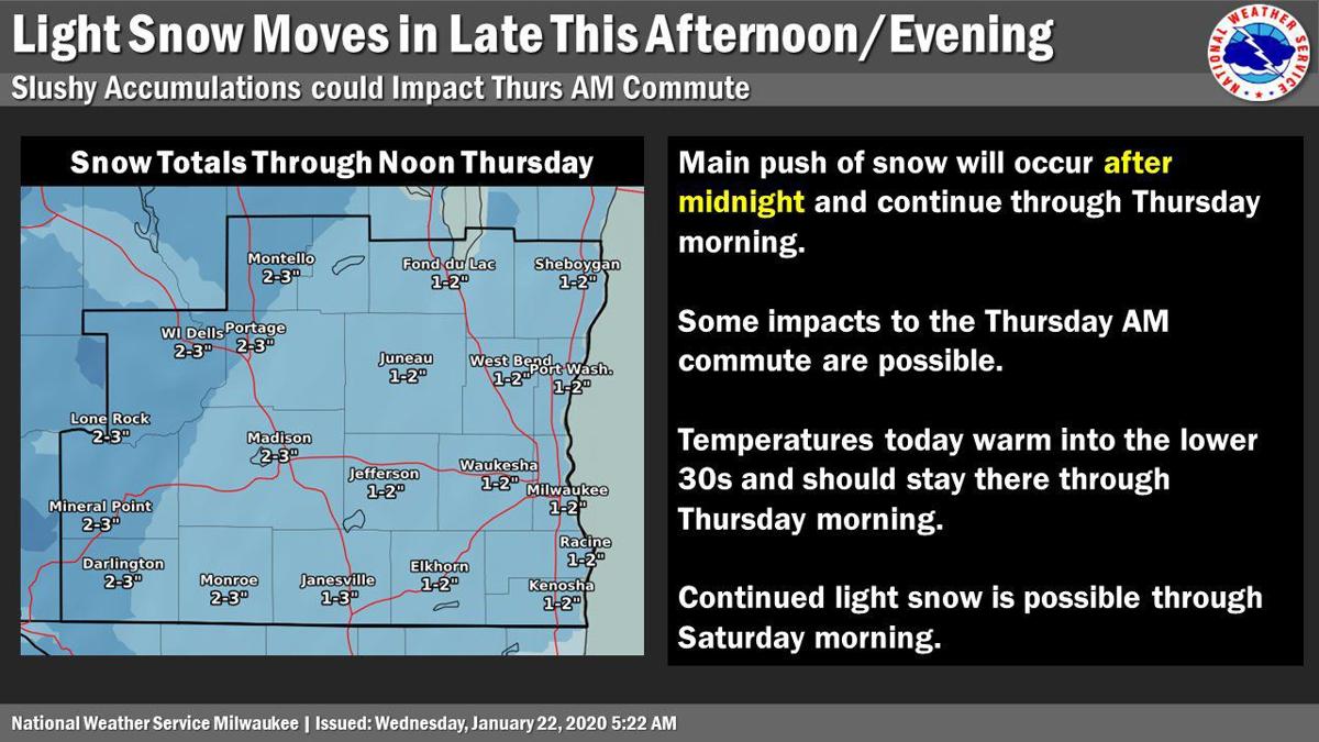 Snow Will Be Piling Up Over Next Few Days Across Wisconsin See How Much Will Fall And When Weather Madison Com