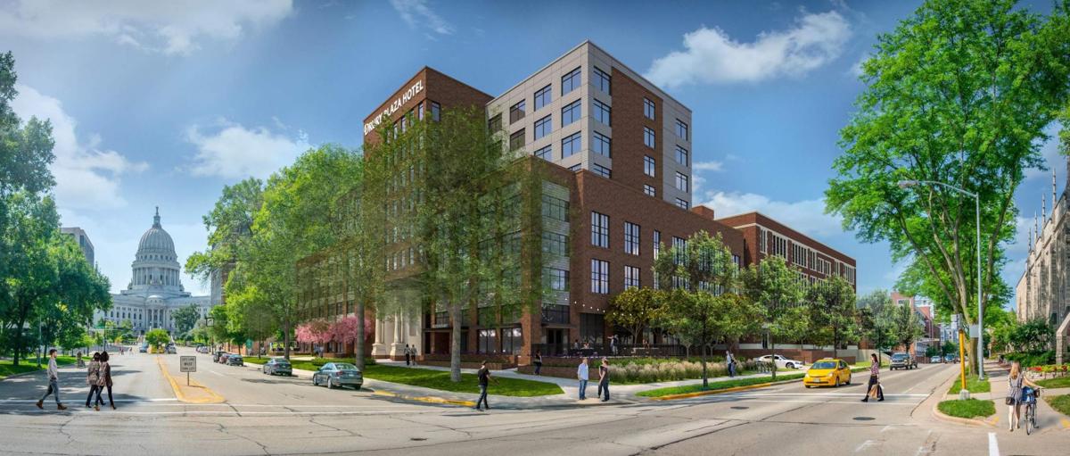 Drury hotel, Downtown MATC site, submitted rendering