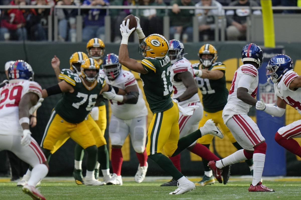 New York Giants beat Green Bay Packers in London: photos