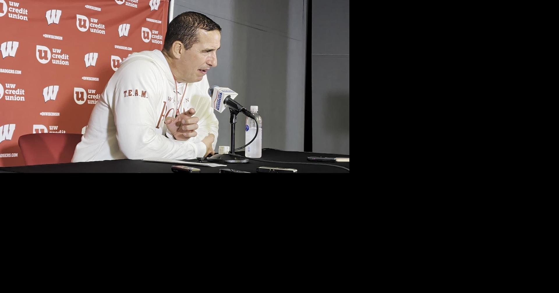 Luke Fickell on Carson Van Dinter's impact and getting Abu Sama more north and south