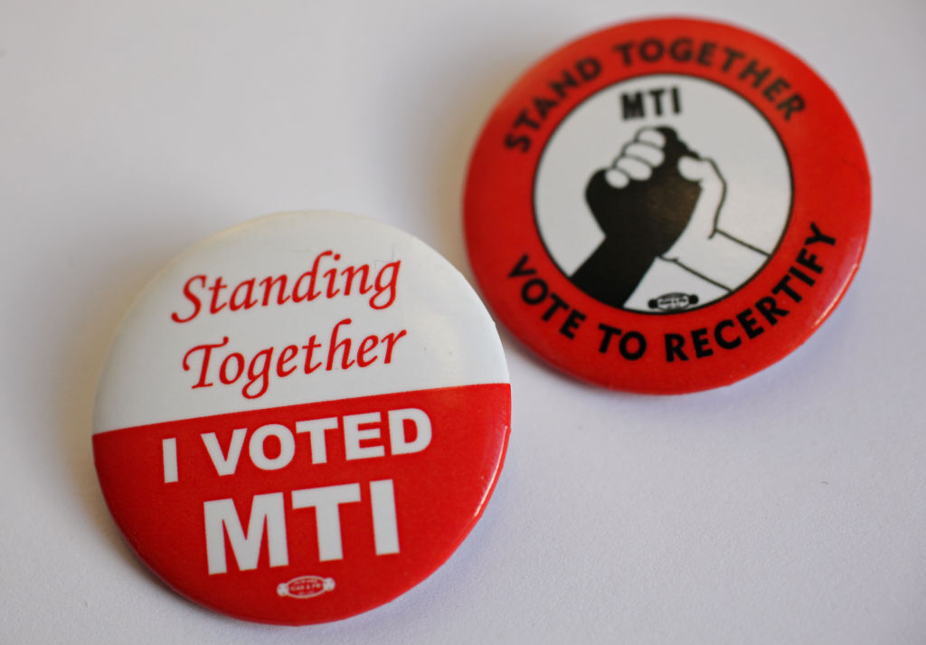 MTI buttons