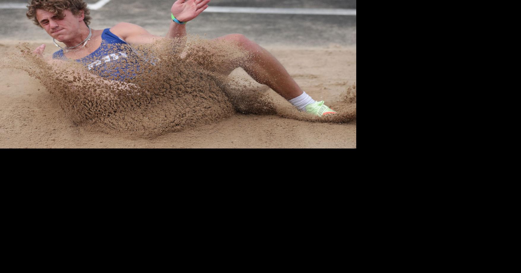 This Wisconsin commit broke his high school's triple jump record at his ...