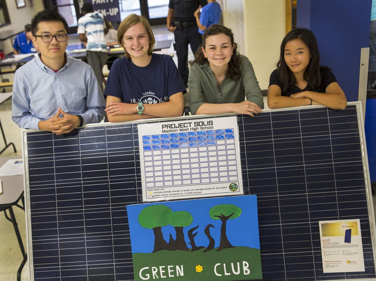 Madison West High School Students Seeking To Install 100 Solar Panels Atop School Local Education Madison Com