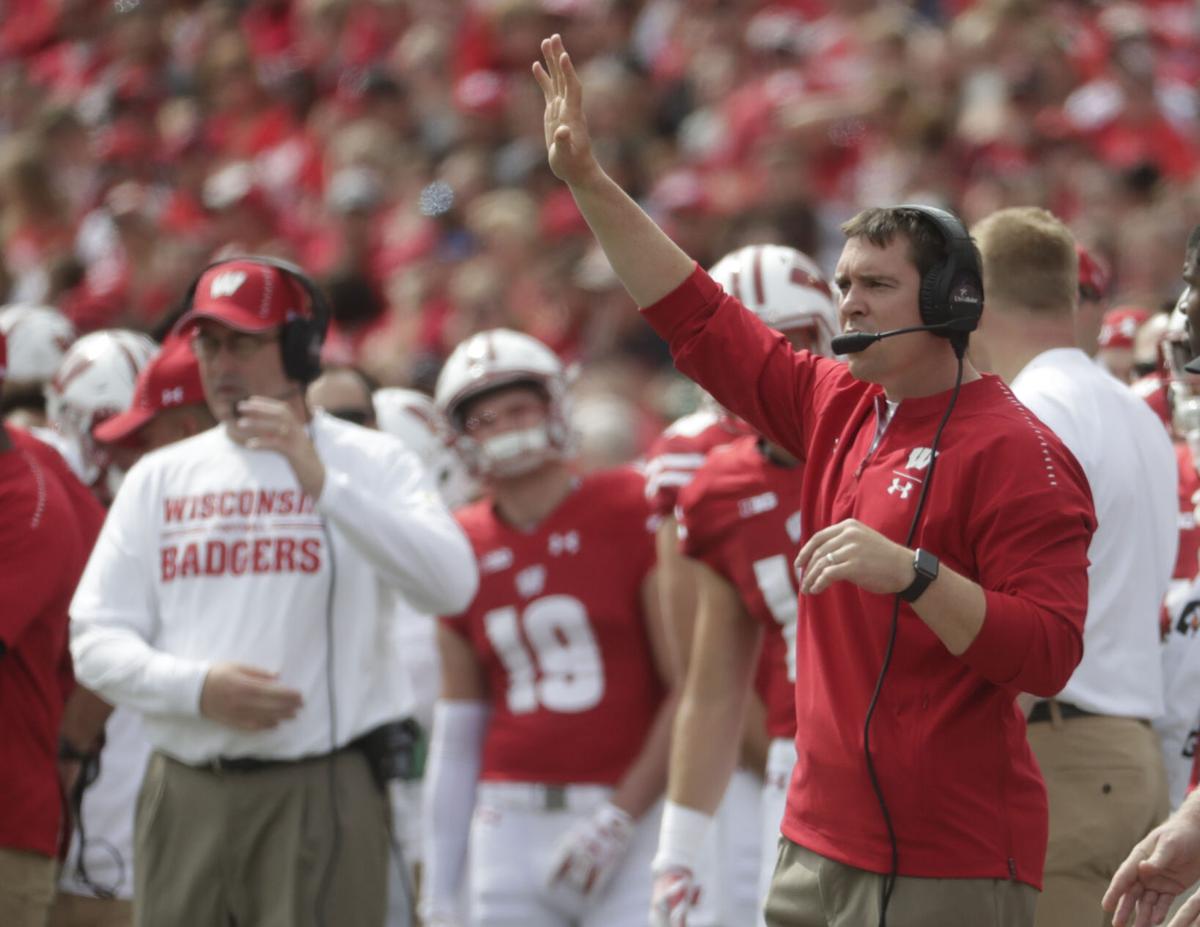 Open Jim: Is there pressure to move out Wisconsin football coach Paul  Chryst and promote Jim Leonhard?