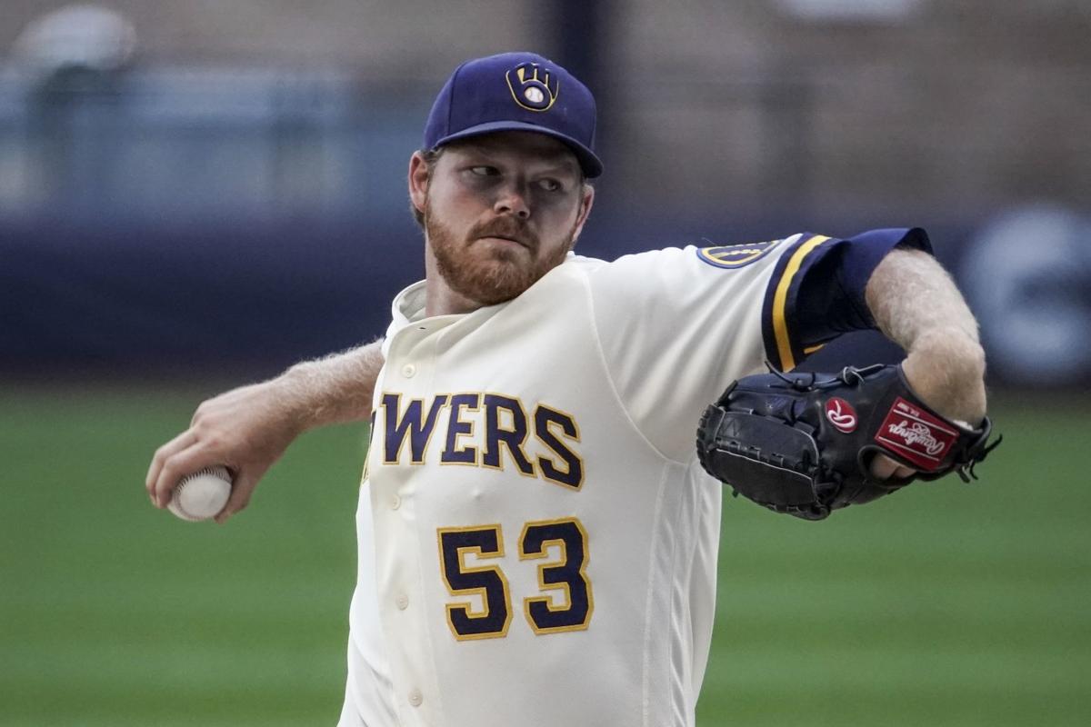 Brewers&#39; Brandon Woodruff primarily focused on improving secondary pitches  | Major League Baseball | madison.com