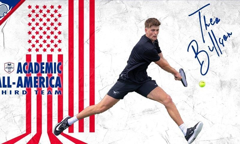 UW-Whitewater’s Billson Secures Academic All-America® Men’s Tennis Third Team Recognition
