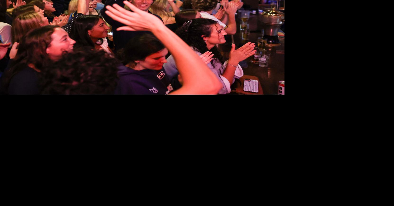 Dreaming of a sweep, Brewers fans cheer the Crew from Downtown Madison