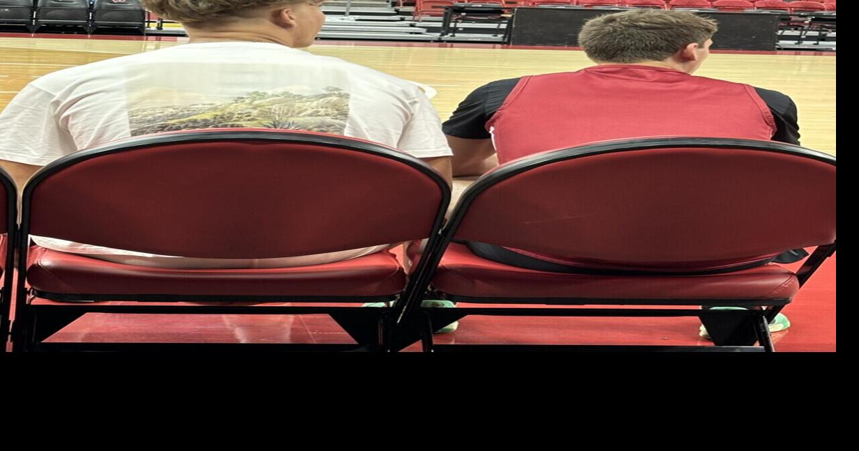 Isaac Wodajo runs Wisconsin basketball recruiting visits
