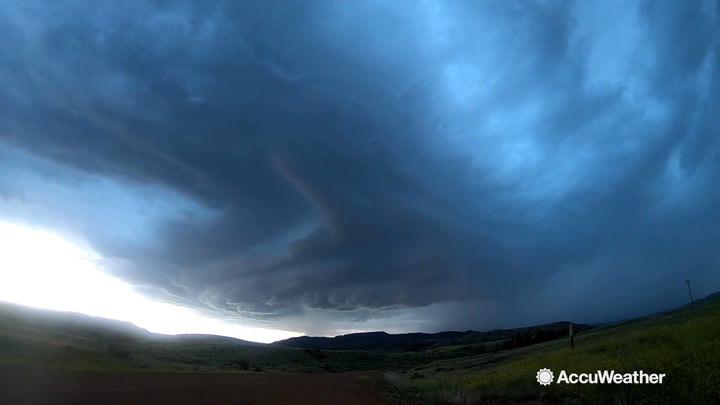 pix Mothership Supercell 2021 stunning triangle mothership supercell captured in montana