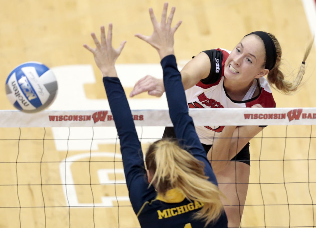 Badgers volleyball: Numbers don't show it, but outside hitter Ellen ...