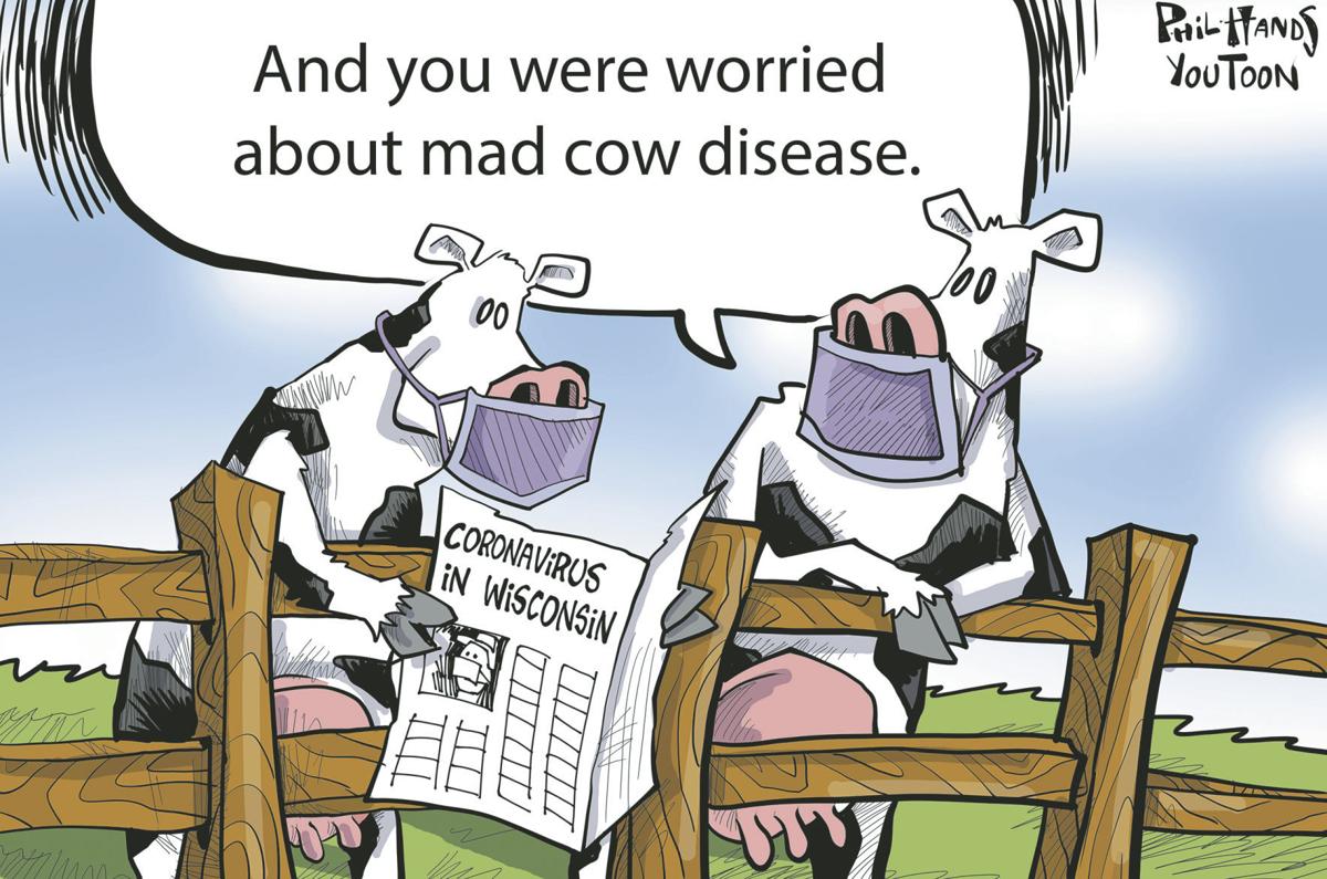 Mad cow disease dismissed in this week's caption contest