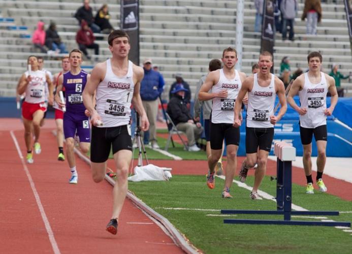 Prep track and field Monroe rallies to Kansas Relays victory in 4x880