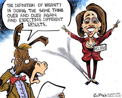 Image result for cartoons about nancy pelosi