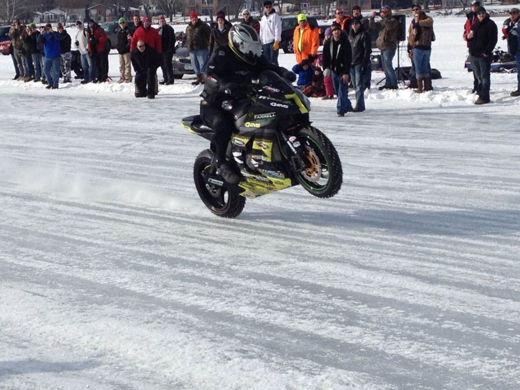 Ice Wheelie King Reclaims His Crown At 117 5 Mph Local News