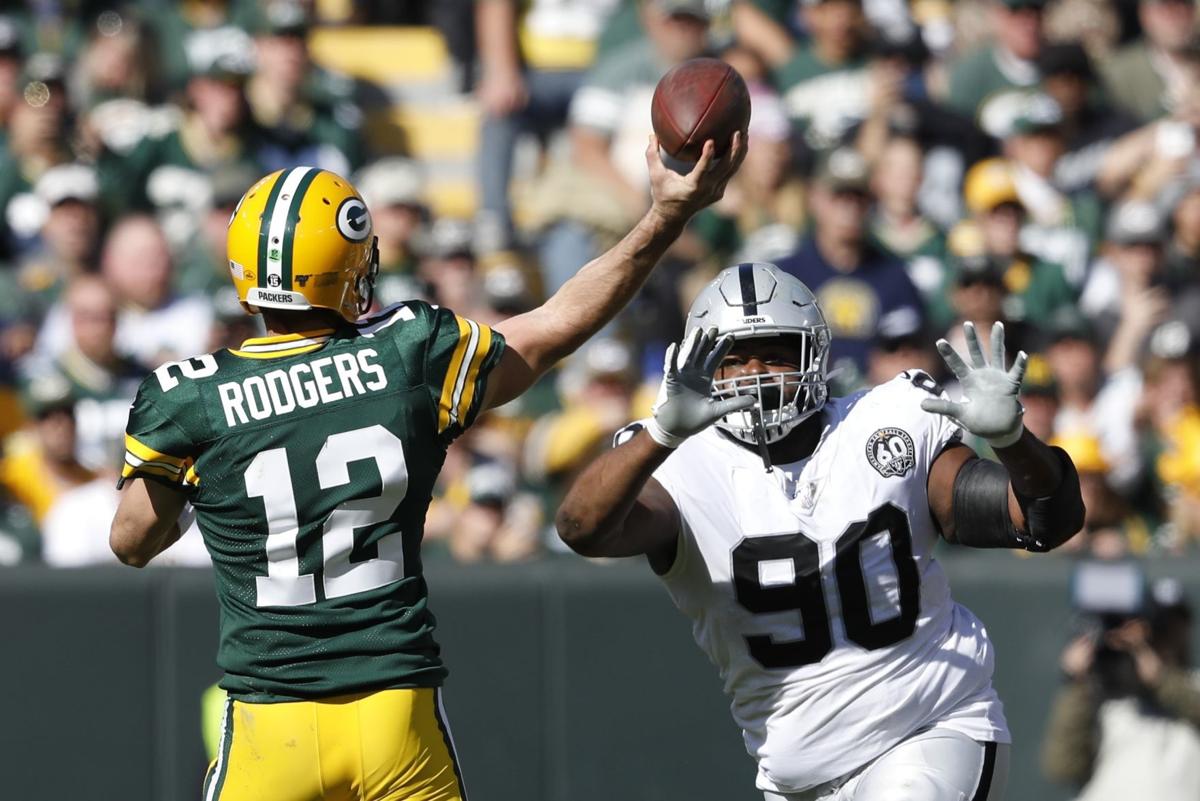 Aaron Rodgers - Raiders Packers