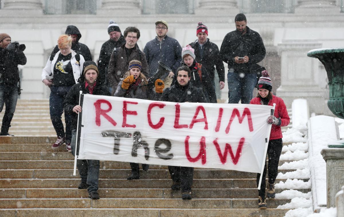 2018-04-18-UW Stevens Point Protest