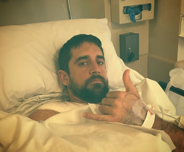 Aaron Rodgers Gives Fans a Surgery Update After Injury on Opening Day –  Hollywood Life