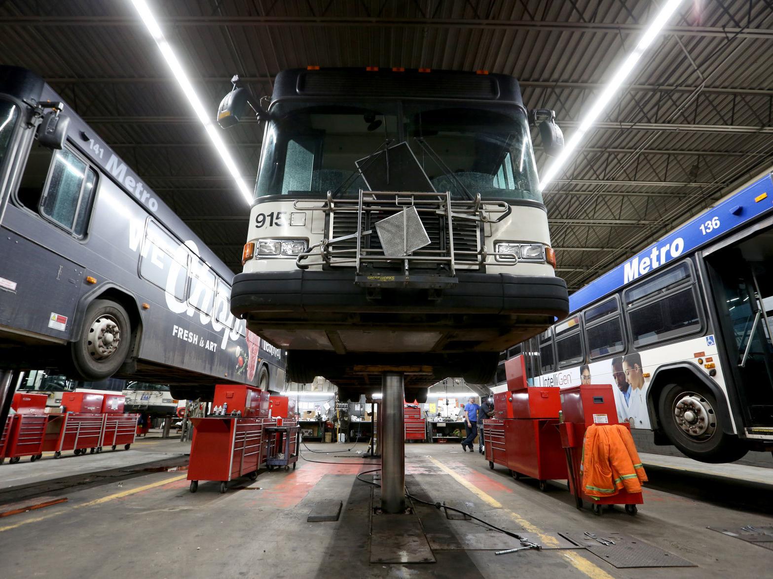 Photos Inside The Madison Metro Transit Bus Barn Local News Madison Com Photos Inside The Madison Metro Transit Bus Barn Local News Madison Com
