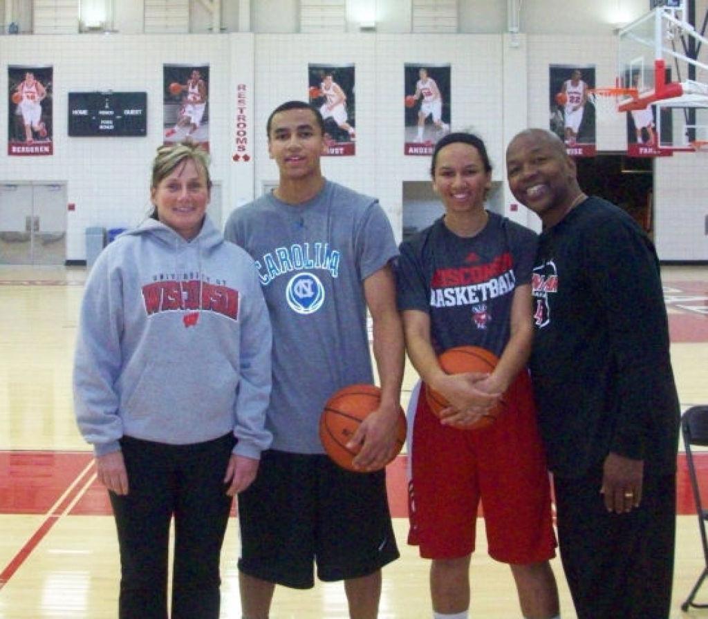 Badgers Women S Basketball Uw S Morgan Paige Shares Hoops Dream