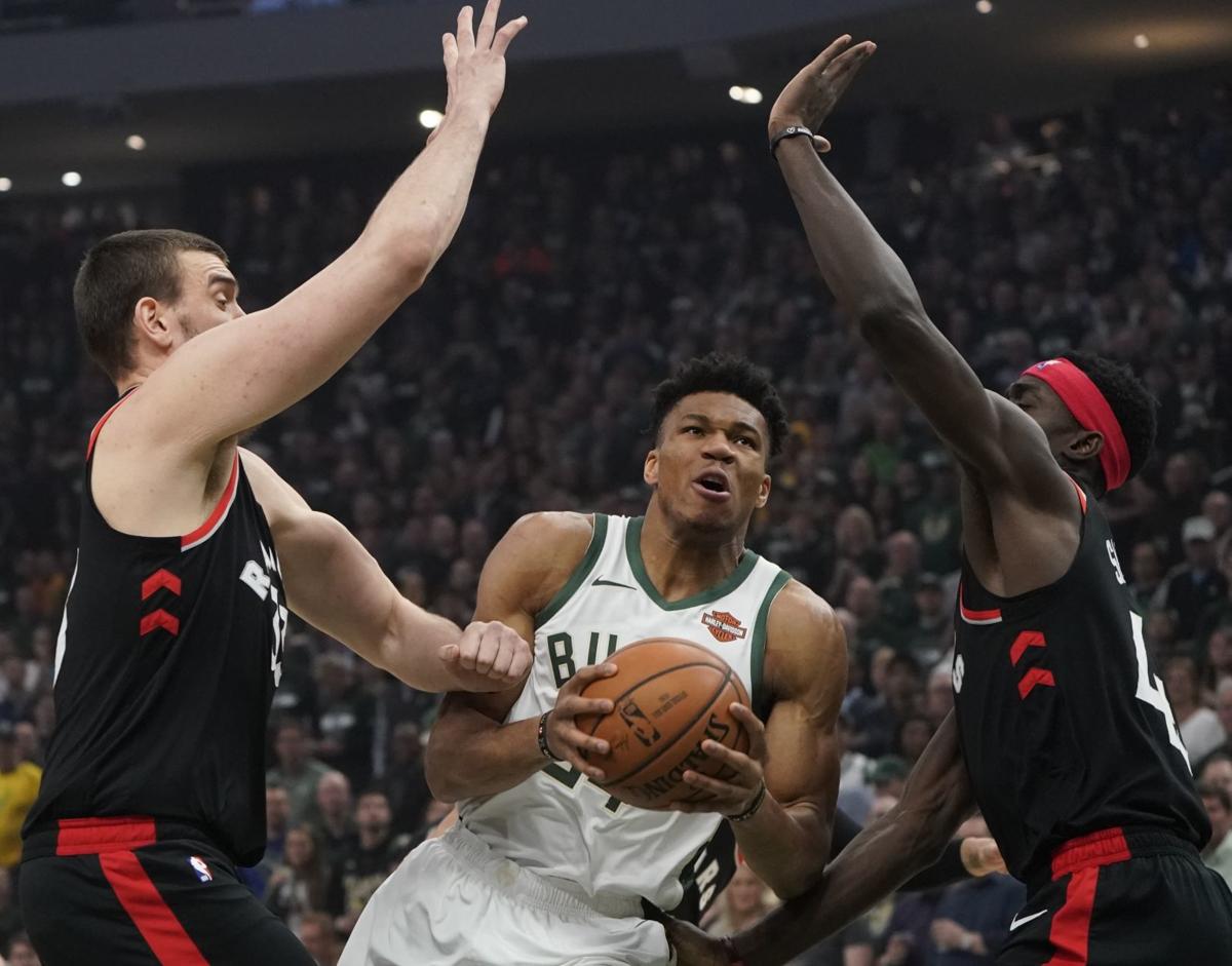 Raptors Bucks Basketball