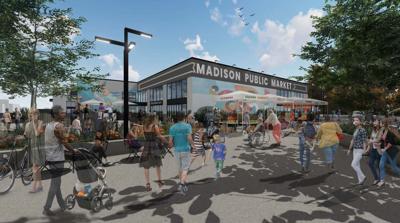 Madison Public Market - rendering