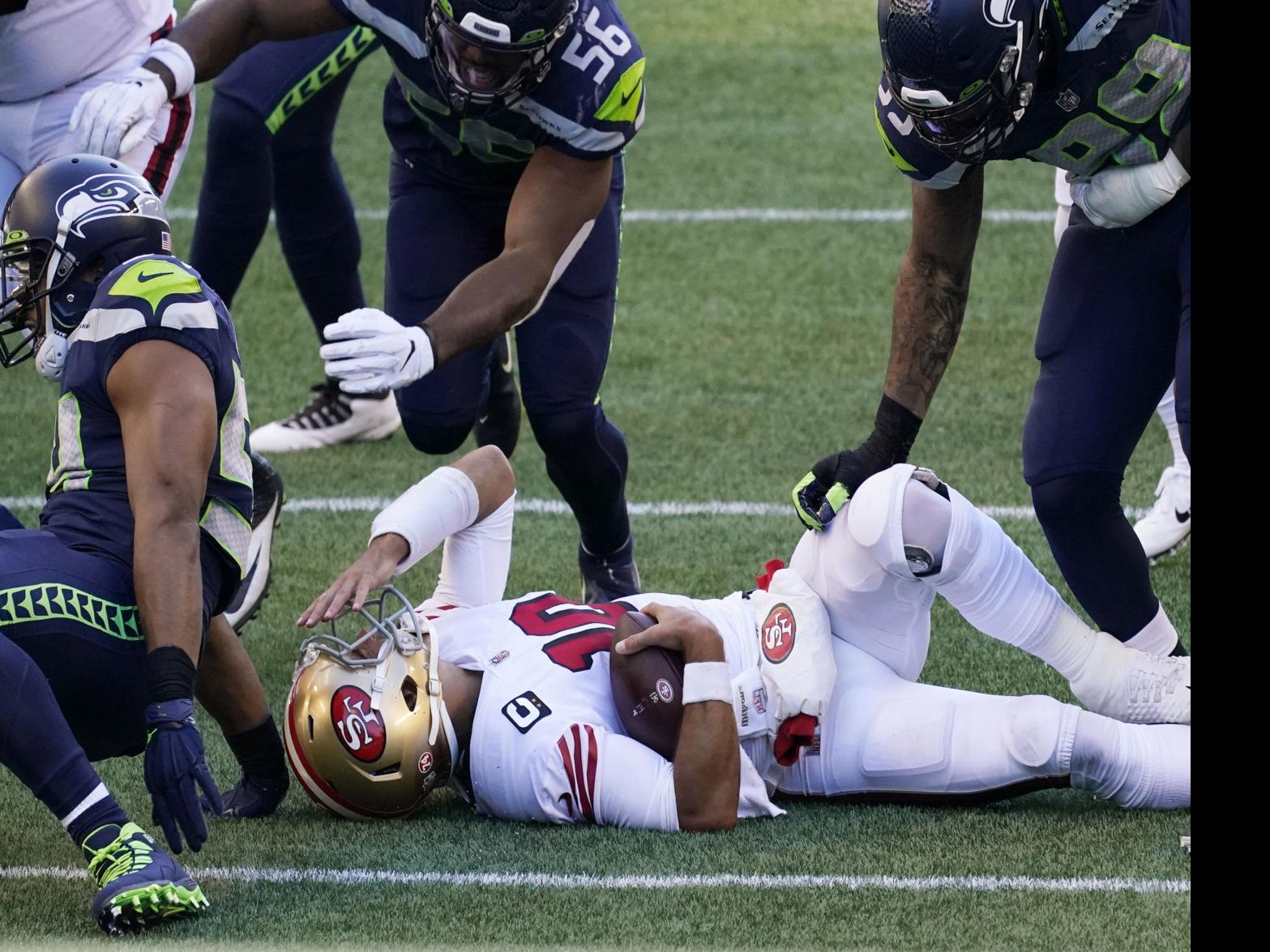 Battered 49ers Sustain More Injuries In Rout By Seahawks With Packers Game Thursday Pro Football Madison Com