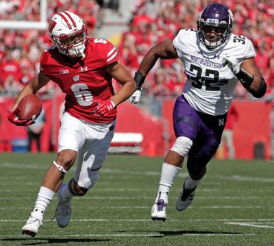Badgers Football Wisconsin Wide Receiver Danny Davis To