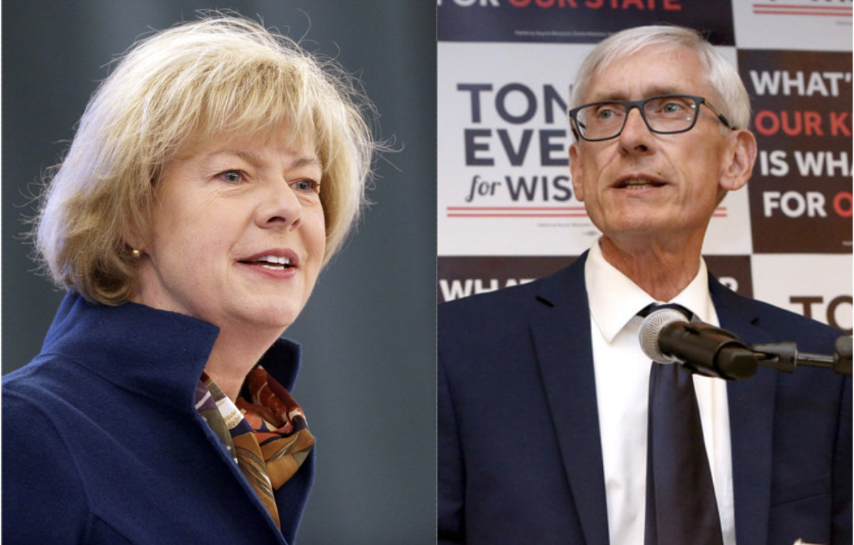 Tammy Baldwin, Tony Evers mashup