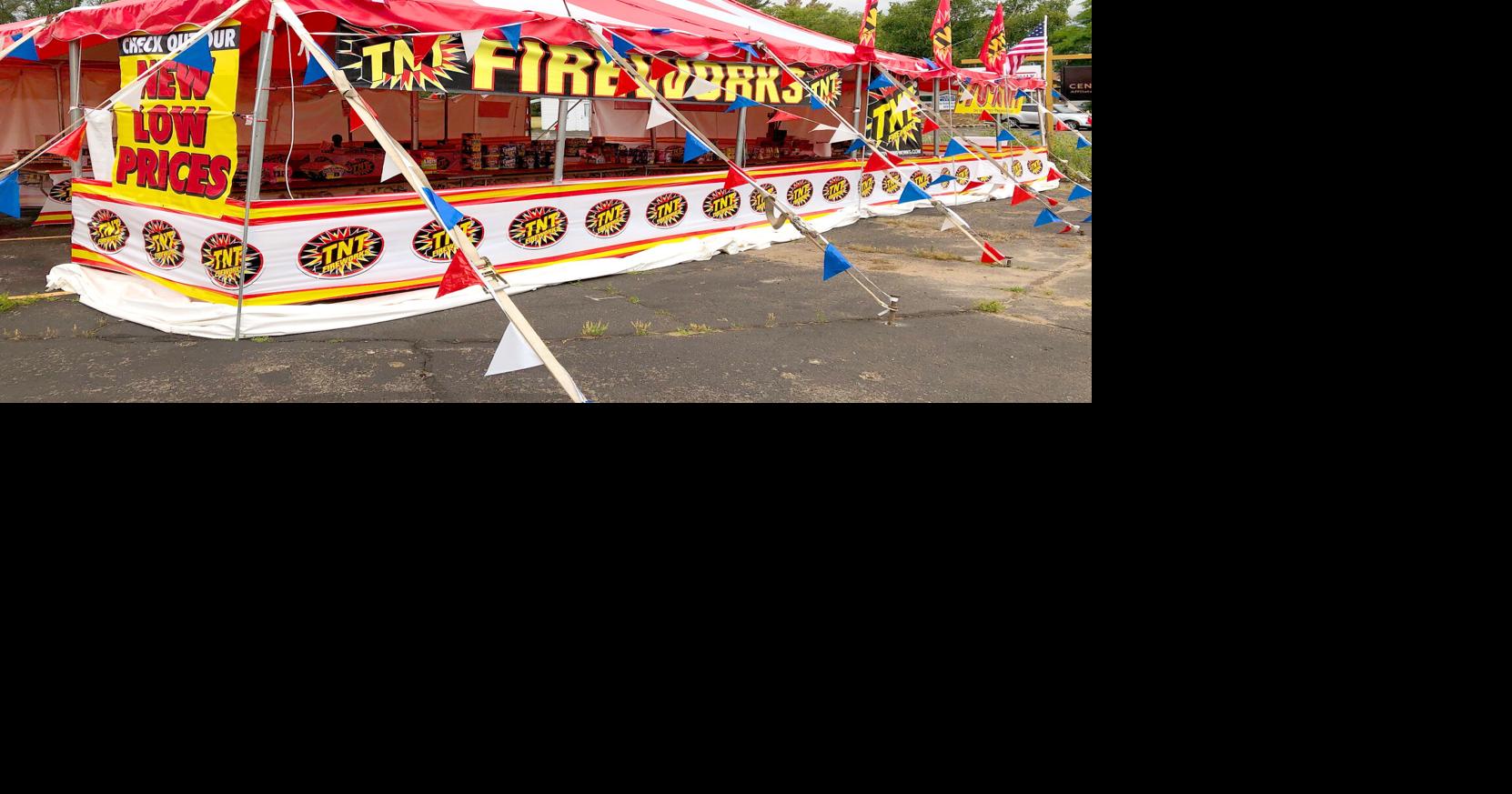 Fireworks stand