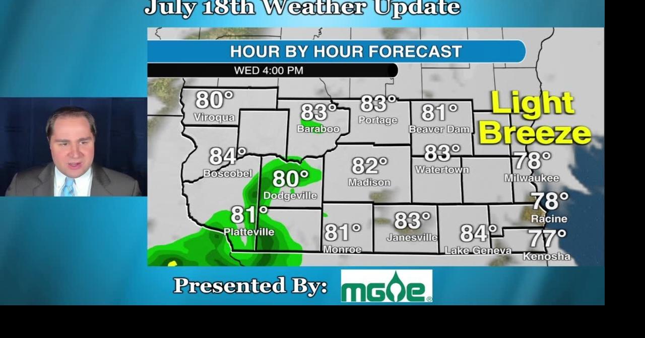 Excellent Tuesday across southern Wisconsin; rain chance returns Wednesday -Matt Holiner’s forecast