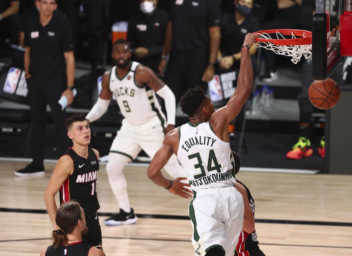 Heat Pose True Challenge For Bucks In Second Round Of Playoffs Basketball Madison Com