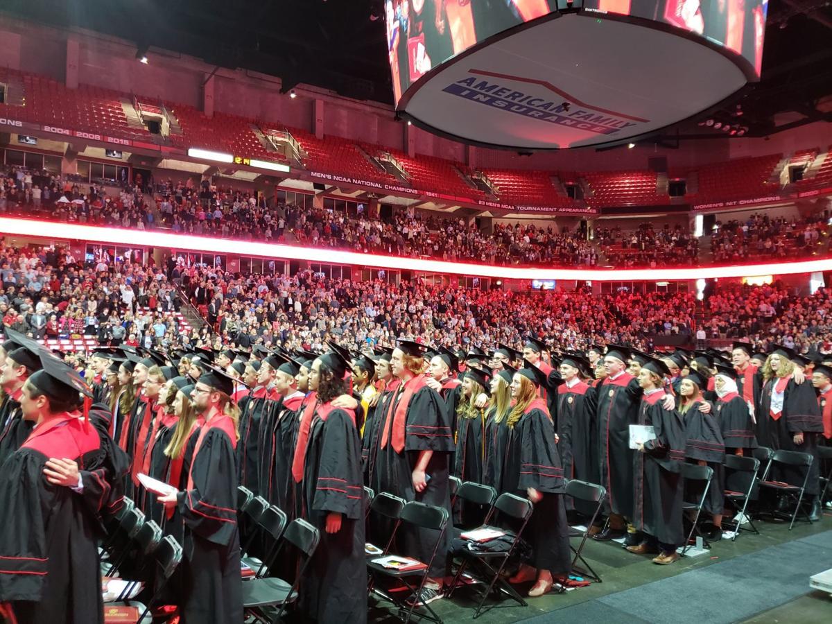 UW-Madison fall 2018 commencement ceremony