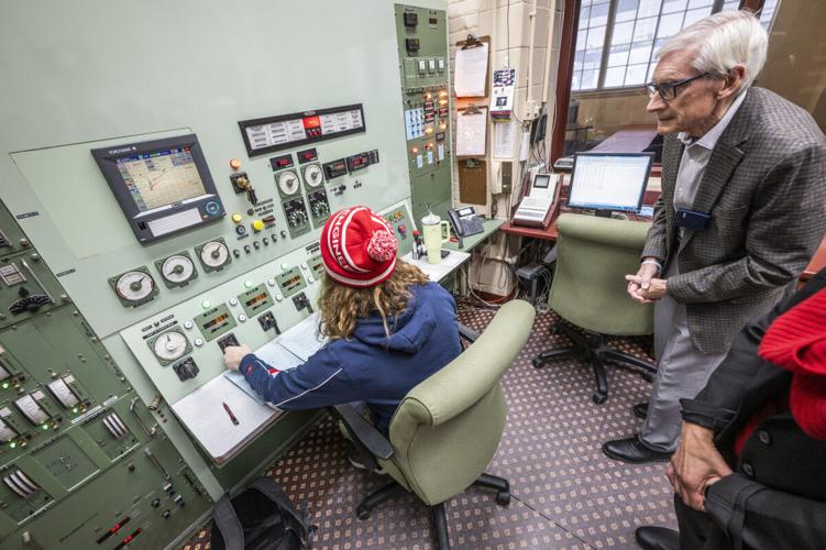 Governor gets firsthand look at future of nuclear energy at UW–Madison